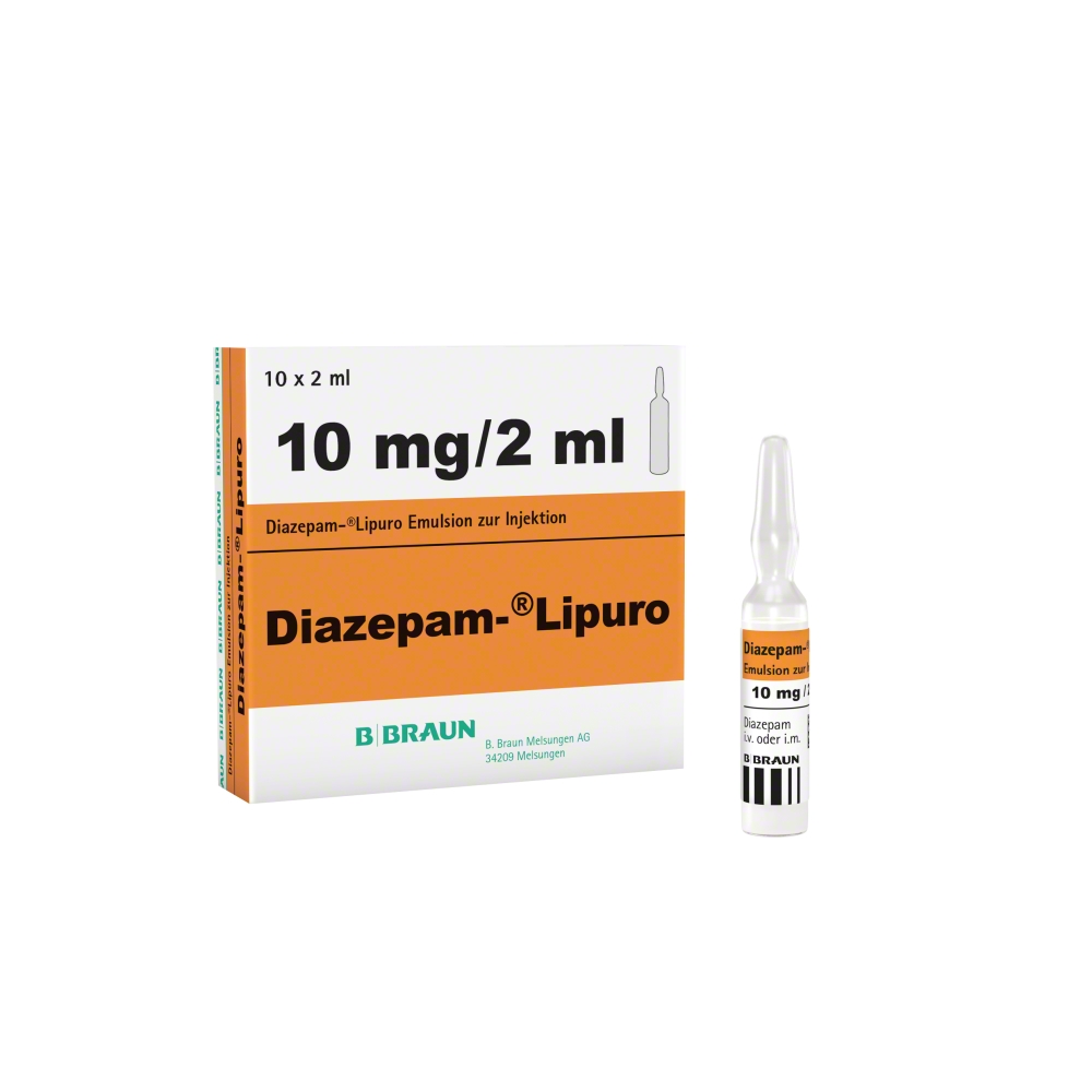 Diazepam-®Lipuro 10 mg2 ml Emulsion zur Injektion